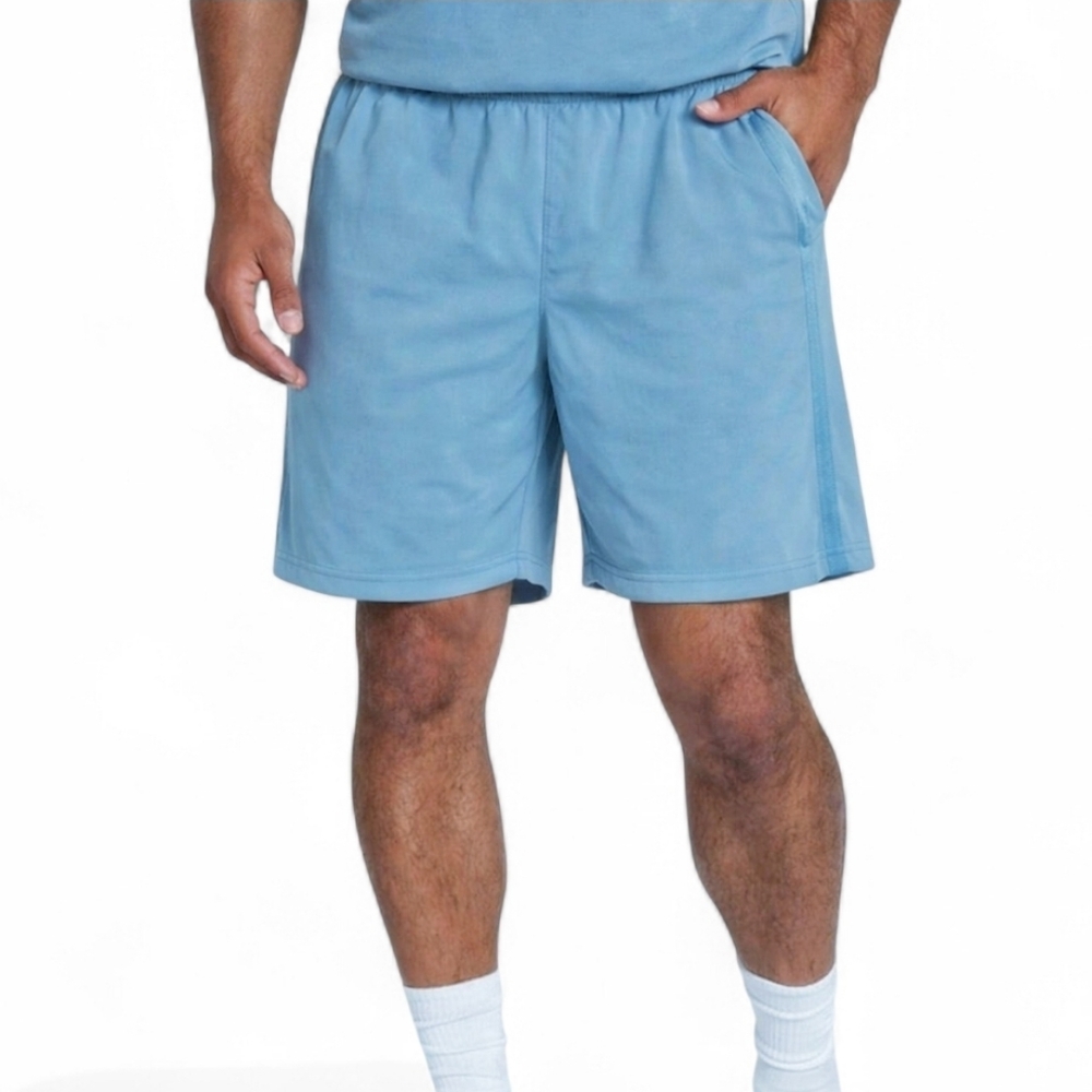 HEAD Sport Shorts 9-Inch Inseam Aqua Blue Green Large